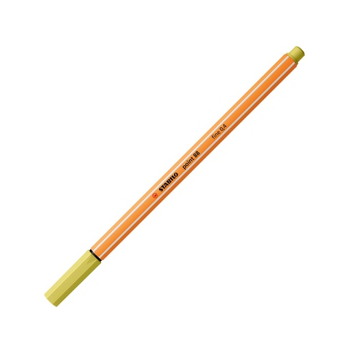 [1405103] Fineliner STABILO point 88/67 Fin moutarde