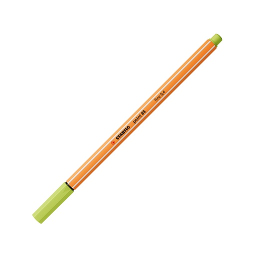 [1405107] Fineliner STABILO point 88/14 Fin citron vert