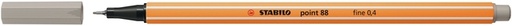 [1405109] Fineliner STABILO point 88/93 Fin gris perle
