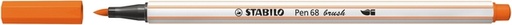 [1405133] Feutre pinceau STABILO Pen 568/30 orange foncé