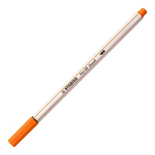 [1405133] Feutre pinceau STABILO Pen 568/30 orange foncé