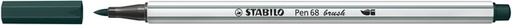 [1405136] Brushstift STABILO Pen 568/63 aardegroen