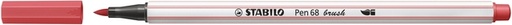 [1405137] Brushstift STABILO Pen 568/47 roestig rood