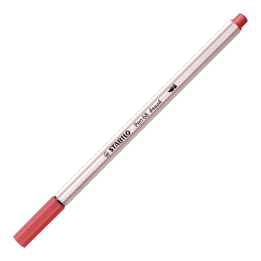 [1405137] Brushstift STABILO Pen 568/47 roestig rood