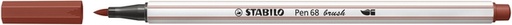 [1405139] Feutre pinceau STABILO Pen 568/75 marron chocolat
