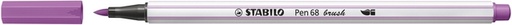 [1405140] Brushstift STABILO Pen 568/60 pruimenpaars