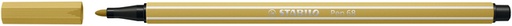 [1405283] Feutre STABILO Pen 68/66 Medium vert kaki