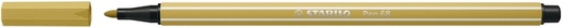 [1405283] Feutre STABILO Pen 68/66 Medium vert kaki