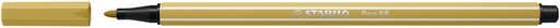[1405283] Feutre STABILO Pen 68/66 Medium vert kaki