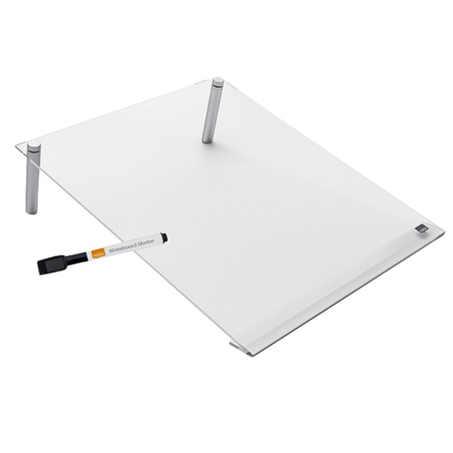 [1405273] Bloc-notes acrylique Nobo A4 transparent incliné