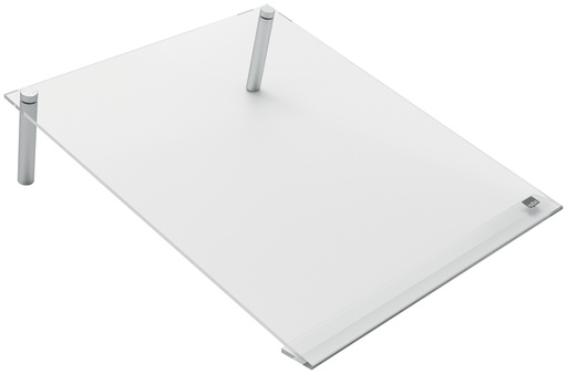 [1405273] Bloc-notes acrylique Nobo A4 transparent incliné