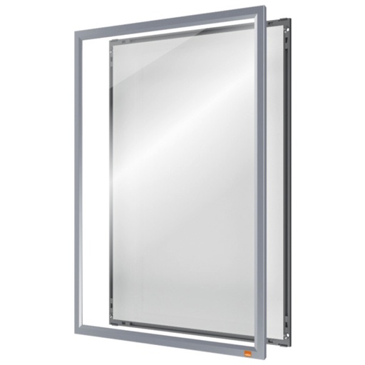 [1405262] Porte-affiche clipsable Nobo Impression Pro A3 argent