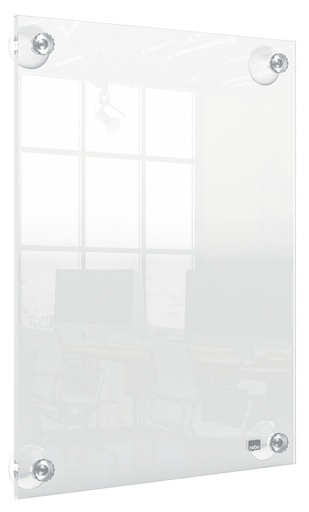 [1406327] Porte-affiche Nobo Premium Plus A4 acryl mural repositionnable