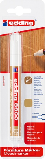 [1406152] Marqueur edding 8900 Meuble ogive 1,5-2mm chêne clair blister 1 pièce