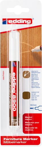 [1406155] Marqueur edding 8900 Meuble ogive 1,5-2mm noyer clair blister 1 pièce