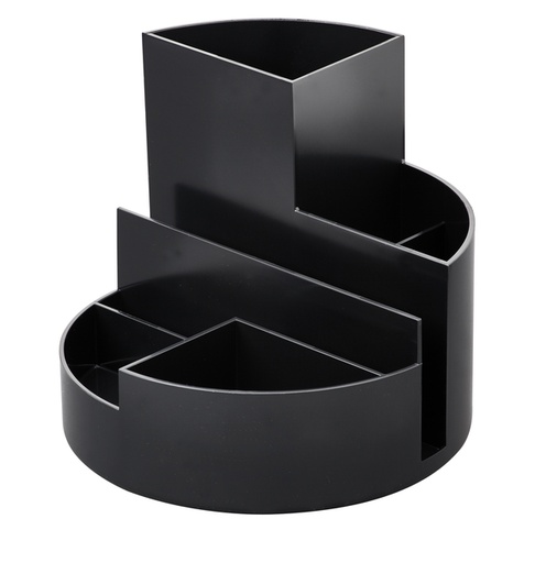 [1406378] Organisateur MAULroundbox Recycled 6 compartiments noir