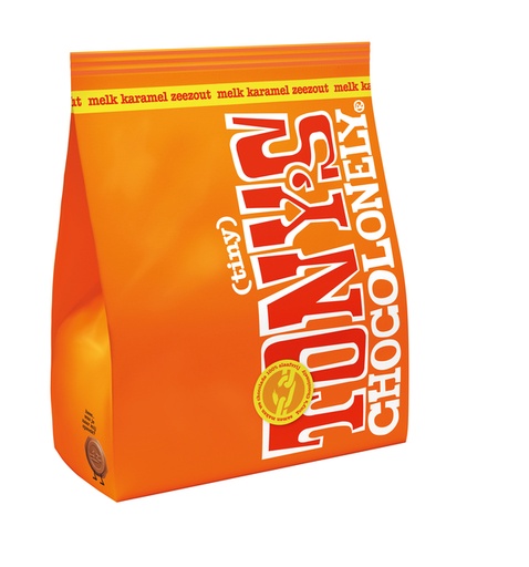 [1406248] Chocolats Tony's Chocolonely Tiny lait caramel salé sachet 135g