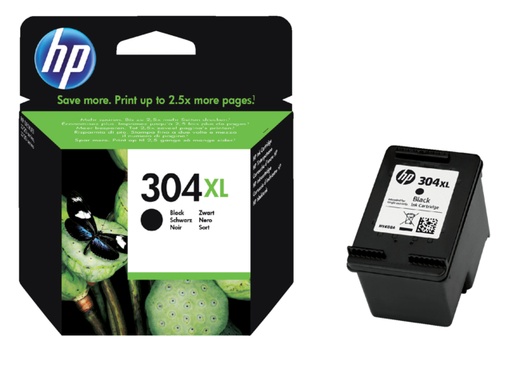 [410298] Inktcartridge HP N9K08AE 304XL zwart