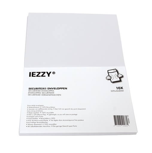 [1405064] Enveloppe Securitex IEZZY C4 229x324mm 10 pièces