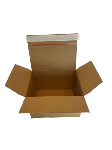 [1405061] Boîte d'expédition Quickbox IEZZY Quickbox 400x260x250mm can-B marron 10 pièces