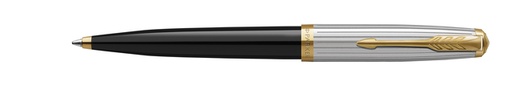 [1406065] Stylo bille Parker 51 Premium Black GT Medium