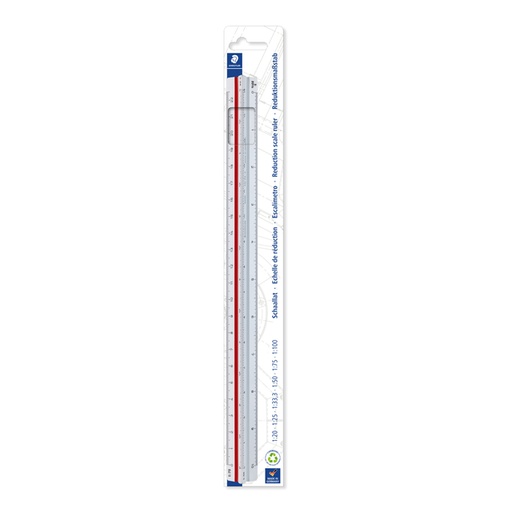 [1405696] Règle à échelle de réduction Staedtler 561 300mm divison 2 training