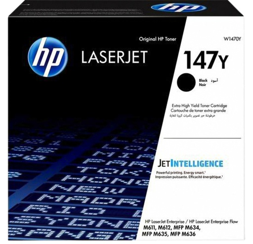 [1407115] Cartouche toner HP W1470Y 147Y noir
