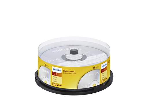 [1406228] CD-R Philips 80Min 700MB 52x Spindel 25 pièces