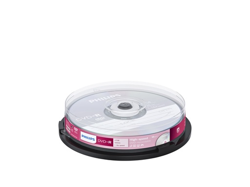 [1406229] DVD-R Philips 4,7Go 16x Spindel 10 disques