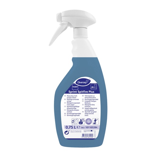 [1407287] Nettoyant à vaporiser Taski Sprint Spitfire Plus 750ml