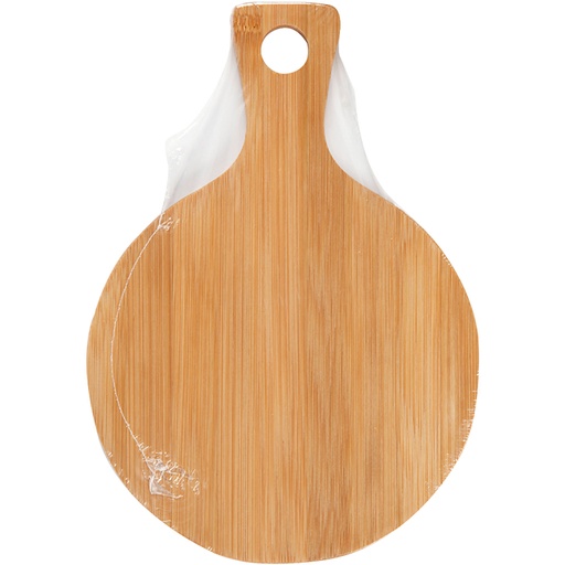 [1399297] Planche à découper Creotime bambou rond Ø 17cm longueur 24cm