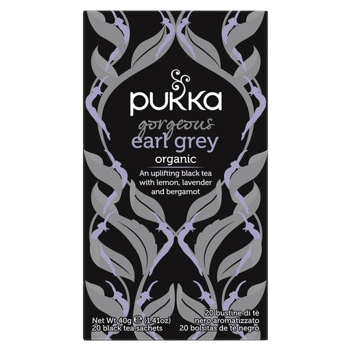 [1399236] Thé Pukka Gorgeous Earl Grey 20 sachets