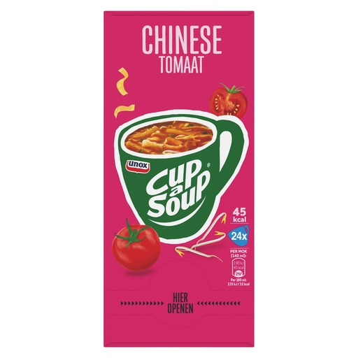 [1403247] Cup-a-Soup Unox Chinese tomaat 24x140ml