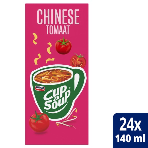 [1403247] Cup-a-Soup Unox Tomate chinoise 24x 140ml