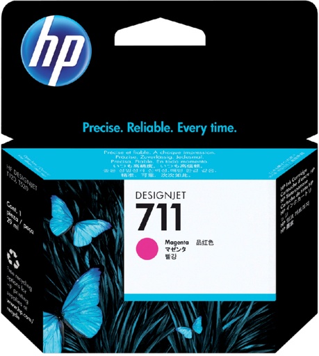 [416195] Inktcartridge HP CZ131A 711 rood