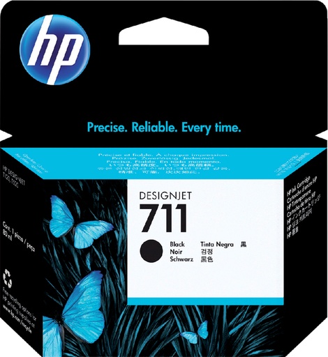 [416197] Cartouche d’encre HP CZ133A 711XL noir