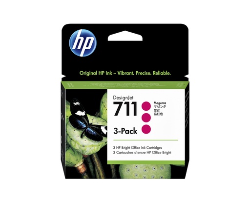 [416199] Inktcartridge HP CZ135A 711 rood