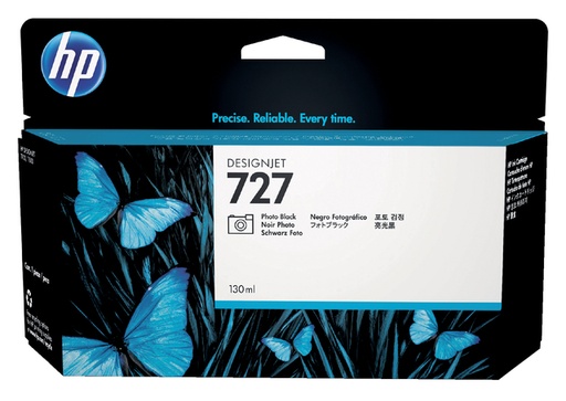 [401888] Cartouche d’encre HP B3P23A 727 photo noir