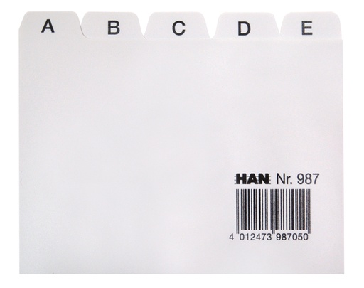 [1406728] Alphabet HAN A7 HA-987 gris clair