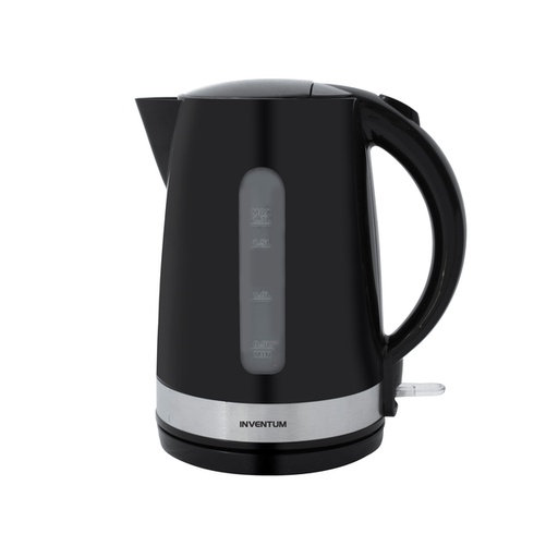 [1407074] Bouilloire Inventum 1,7L noir avec inox