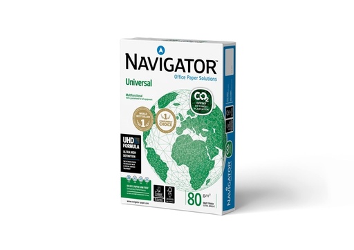 [1405276] Kopieerpapier Navigator Universal CO2 A4 80gr wit 500 vel