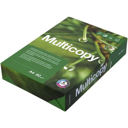 [1403318] Kopieerpapier Multicopy A4 80gr 4-gaats wit 500 vel