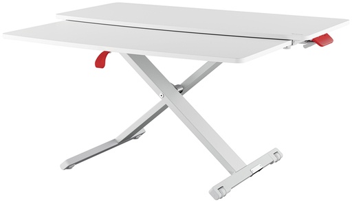[1407142] Station de travail Assis-Debout Leitz Ergo Cosy avec plateau coulissant