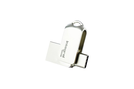 [1406661] Clé USB Integral 3.0 USB-360-C Dual 128Go