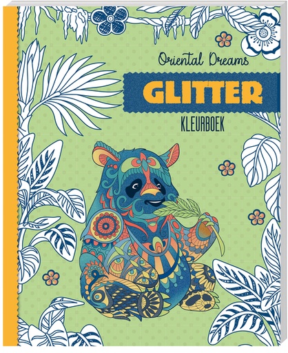 [1406732] Album de coloriage Interstat Glitter Oriental Dreams