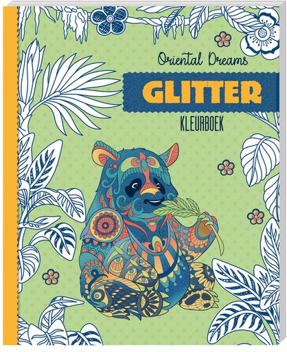 [1406732] Kleurboek Interstat Glitter Oriental Dreams