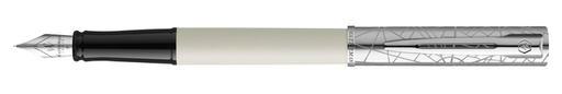 [1406073] Stylo plume Waterman Allure DeLuxe White Fin