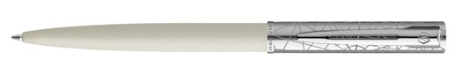 [1406076] Stylo bille Waterman Allure DeLuxe White Fin