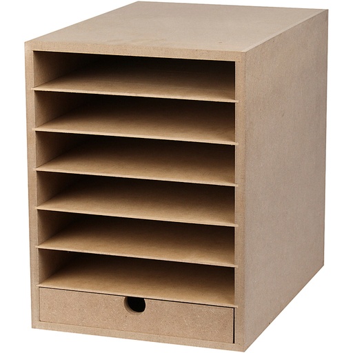 [1418857] Rangement papier Creativ Company 31,5x24,3x32cm MDF