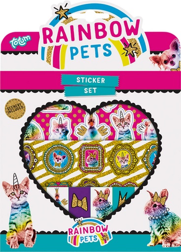 [1385720] Stickerset Totum Rainbow Pets